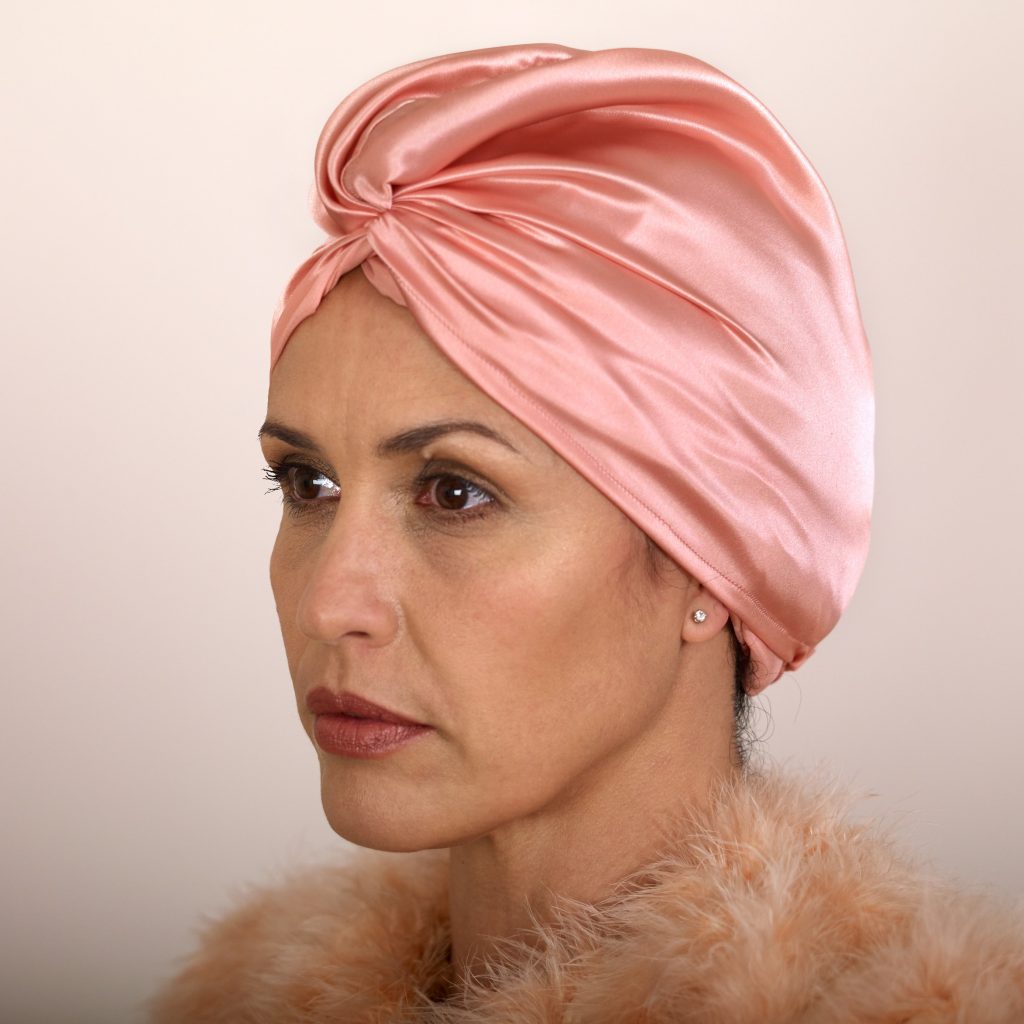 ROSE Holistic Silk Pure Silk Hair Turban