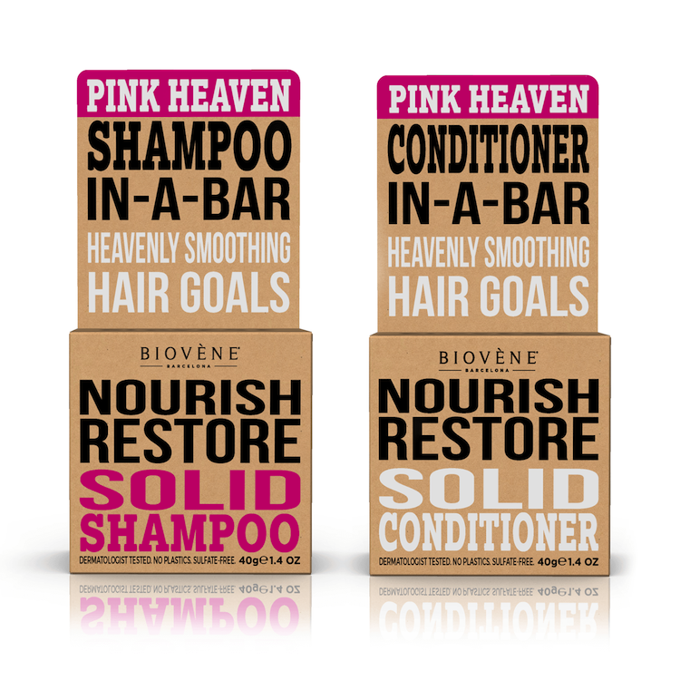 Nourish Restore Pink Heaven Solid Shampoo