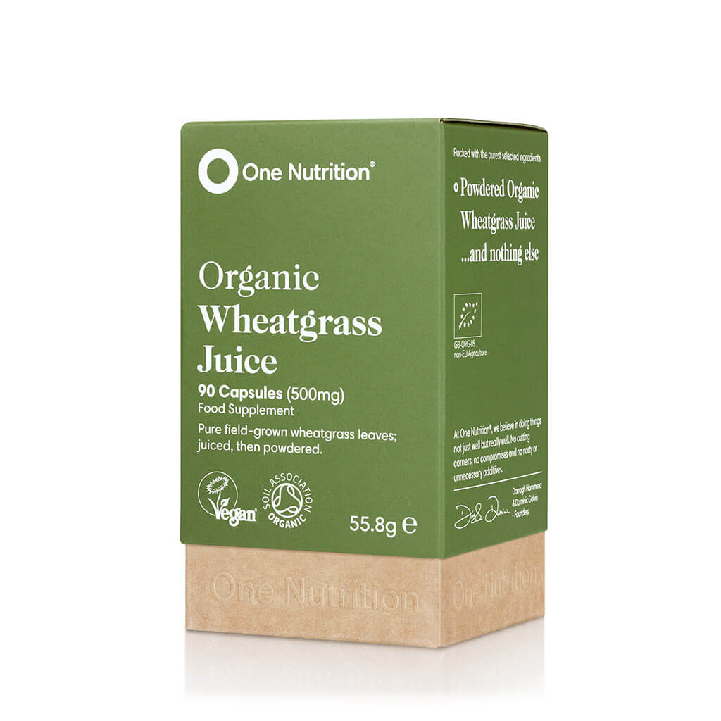One Nutrition Organic Wheatgrass Juice capsules