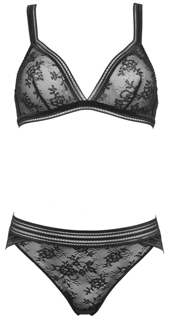 Miss Lejaby Triangle Slip Noir