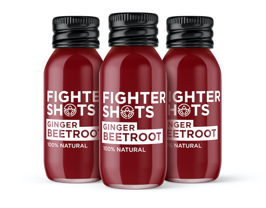 Fighter Shots 100% VEGAN Ginger and Beetroot